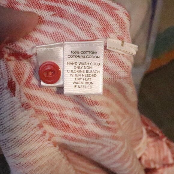 LOFT | Cotton Button Up Cardigan Sweater M - Picture 6 of 7